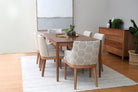 Jervis buffet with Jervis dining table and Kingston dining chairs