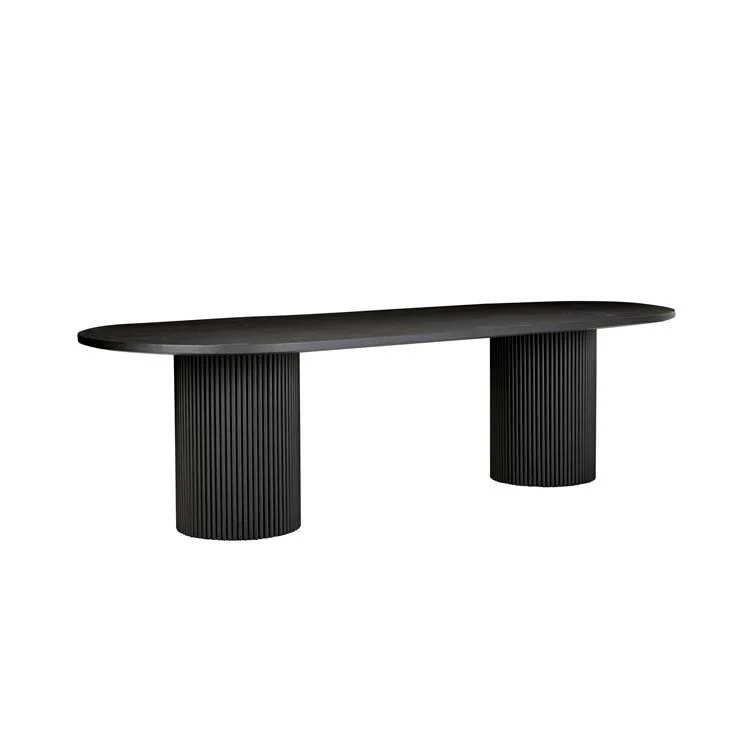 Benjamin ripple oval dining table deals